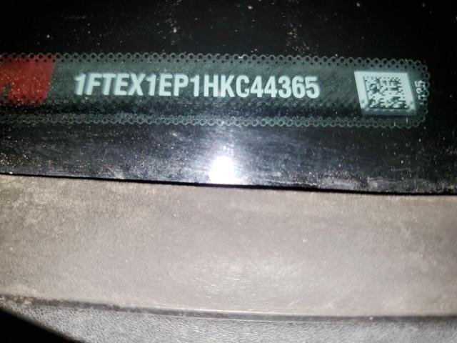 1FTEX1EP1HKC44365 - 2017 FORD F150 SUPER CAB BURGUNDY photo 12