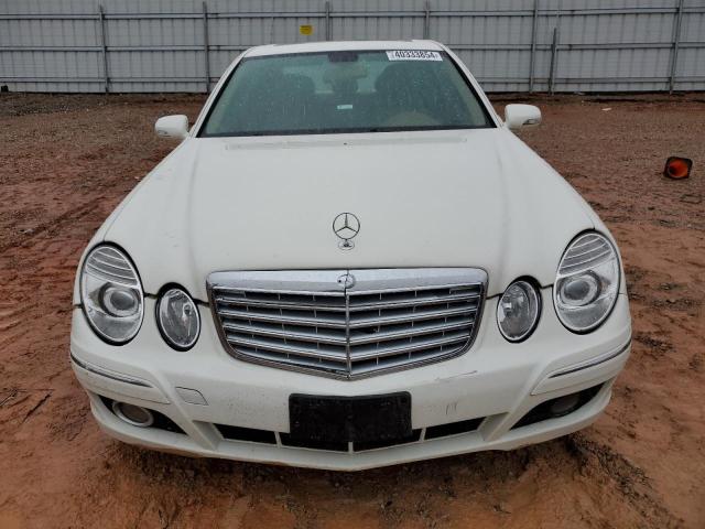 WDBUF56X47B101797 - 2007 MERCEDES-BENZ E 350 WHITE photo 5