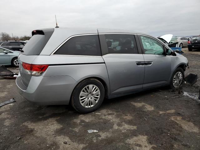 5FNRL5H24HB002378 - 2017 HONDA ODYSSEY LX SILVER photo 3