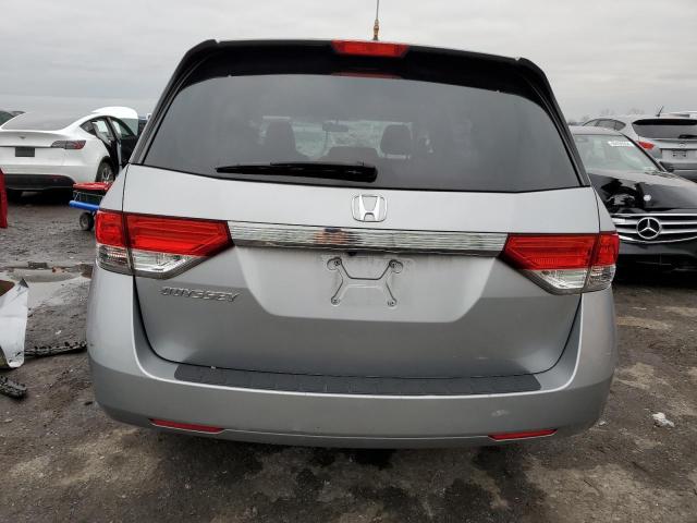 5FNRL5H24HB002378 - 2017 HONDA ODYSSEY LX SILVER photo 6