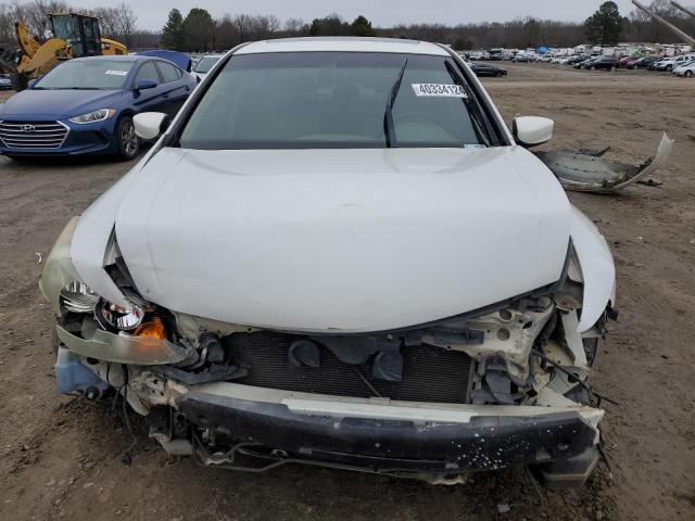 1HGCP3F86AA003747 - 2010 HONDA ACCORD EXL WHITE photo 5