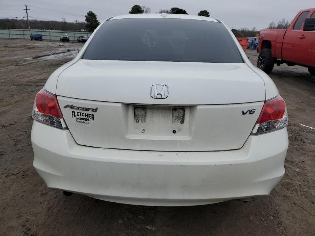 1HGCP3F86AA003747 - 2010 HONDA ACCORD EXL WHITE photo 6