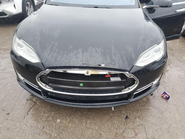 5YJSA1DP9CFS00531 - 2012 TESLA MODEL S BLACK photo 11