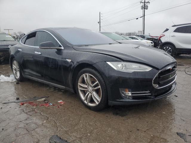 5YJSA1DP9CFS00531 - 2012 TESLA MODEL S BLACK photo 4