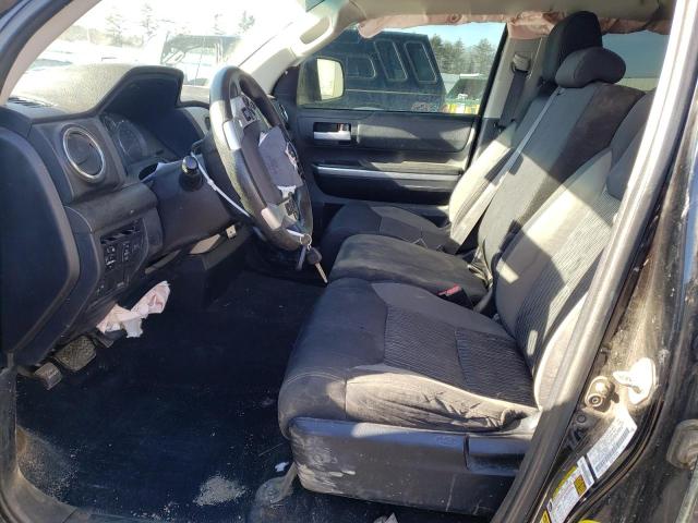 5TFUY5F15HX668161 - 2017 TOYOTA TUNDRA DOUBLE CAB SR/SR5 BLACK photo 7