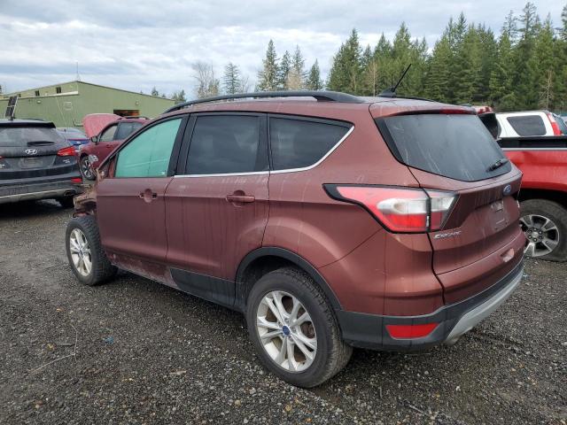 1FMCU9GD2JUB06468 - 2018 FORD ESCAPE SE BROWN photo 2