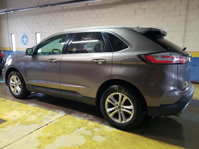 2FMPK4J94KBB36058 - 2019 FORD EDGE SEL BROWN photo 2