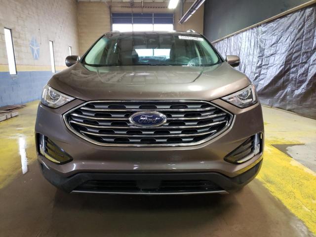 2FMPK4J94KBB36058 - 2019 FORD EDGE SEL BROWN photo 5