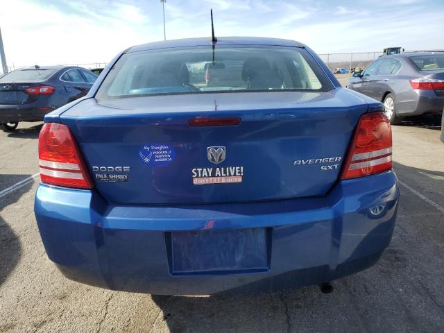 1B3CC4FB8AN114595 - 2010 DODGE AVENGER SXT BLUE photo 6