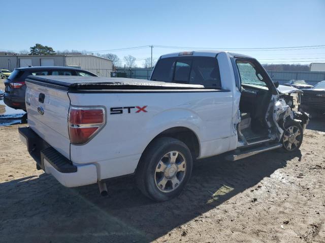 1FTMF1CW9AKE57126 - 2010 FORD F150 WHITE photo 3