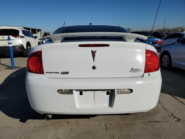 1G2AS18H197290174 - 2009 PONTIAC G5 WHITE photo 6