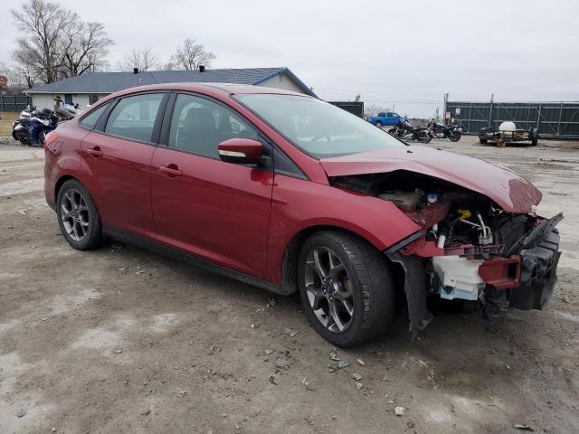 1FADP3F28EL296887 - 2014 FORD FOCUS SE MAROON photo 4