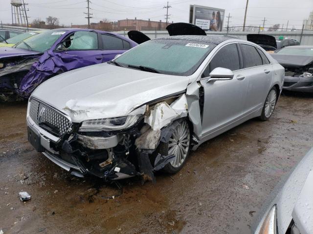 3LN6L5E95HR609548 - 2017 LINCOLN MKZ RESERVE SILVER photo 1