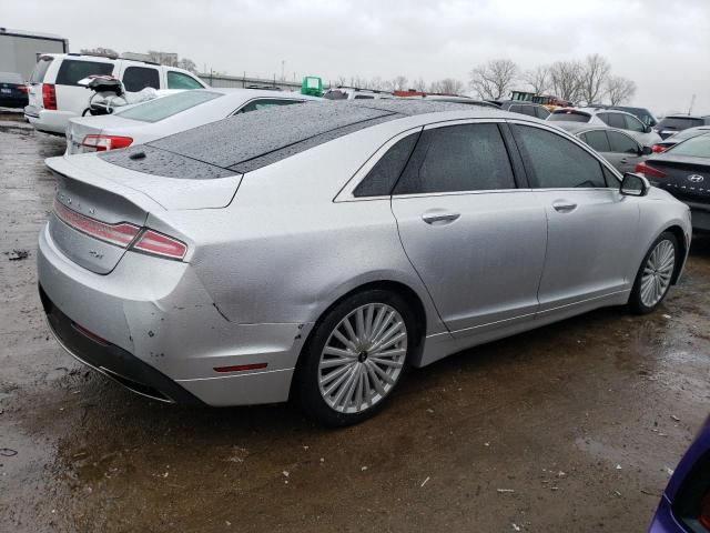 3LN6L5E95HR609548 - 2017 LINCOLN MKZ RESERVE SILVER photo 3