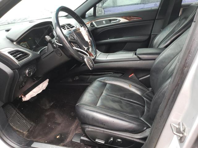 3LN6L5E95HR609548 - 2017 LINCOLN MKZ RESERVE ვერცხლისფერი ფოტო 7