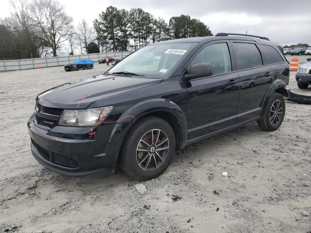 3C4PDCAB2JT519267 - 2018 DODGE JOURNEY SE BLACK photo 1