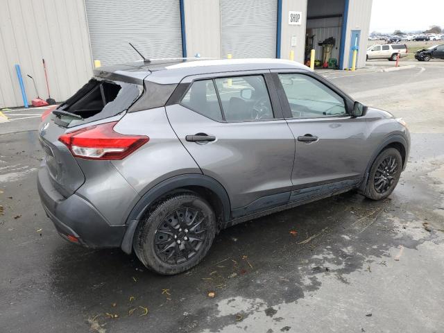 3N1CP5CU3KL535739 - 2019 NISSAN KICKS S GRAY photo 3