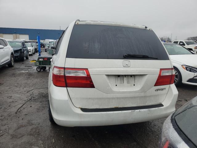 5FNRL38465B422368 - 2005 HONDA ODYSSEY EX WHITE photo 6