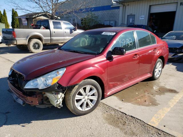 4S3BMAA63C1006007 - 2012 SUBARU LEGACY 2.5I BURGUNDY photo 1