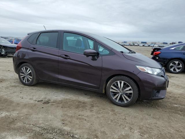 3HGGK5H83FM735885 - 2015 HONDA FIT EX PURPLE photo 4