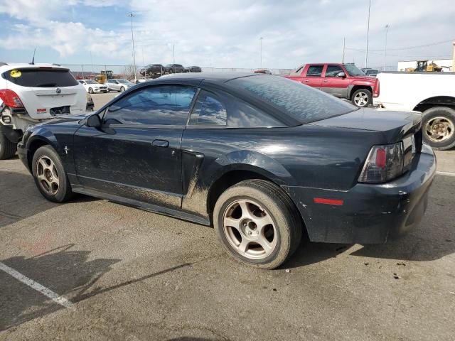 1FAFP40432F185649 - 2002 FORD MUSTANG BLACK photo 2