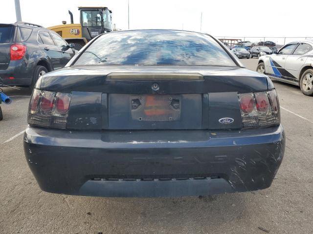 1FAFP40432F185649 - 2002 FORD MUSTANG BLACK photo 6