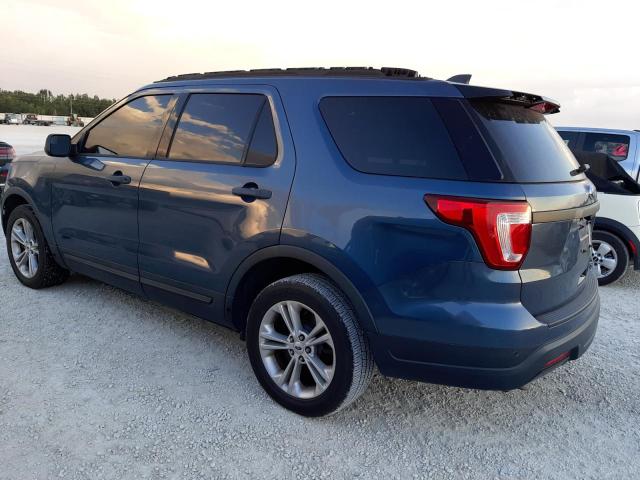 1FM5K8AR3JGA73430 - 2018 FORD EXPLORER POLICE INTERCEPTOR BLUE photo 2