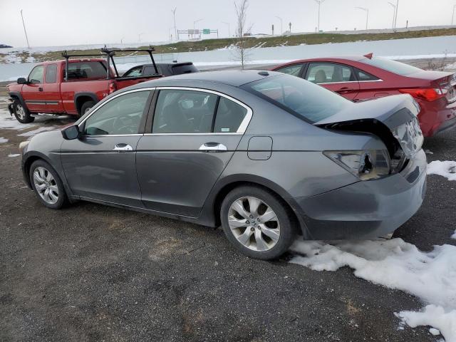 1HGCP36879A007527 - 2009 HONDA ACCORD EXL GRAY photo 2