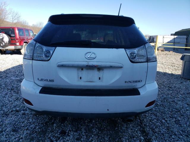 2T2GK31U17C001763 - 2007 LEXUS RX 350 WHITE photo 6