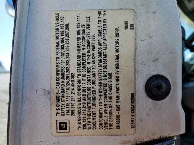 1GBM7H1C5XJ102889 - 1999 CHEVROLET C-SERIES C7H042 白色 照片 14