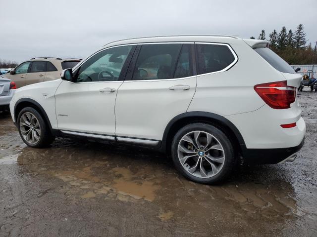 5UXWY3C50F0E95676 - 2015 BMW X3 XDRIVE28D WHITE photo 2