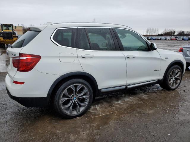 5UXWY3C50F0E95676 - 2015 BMW X3 XDRIVE28D WHITE photo 3