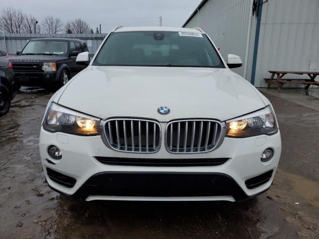 5UXWY3C50F0E95676 - 2015 BMW X3 XDRIVE28D WHITE photo 5