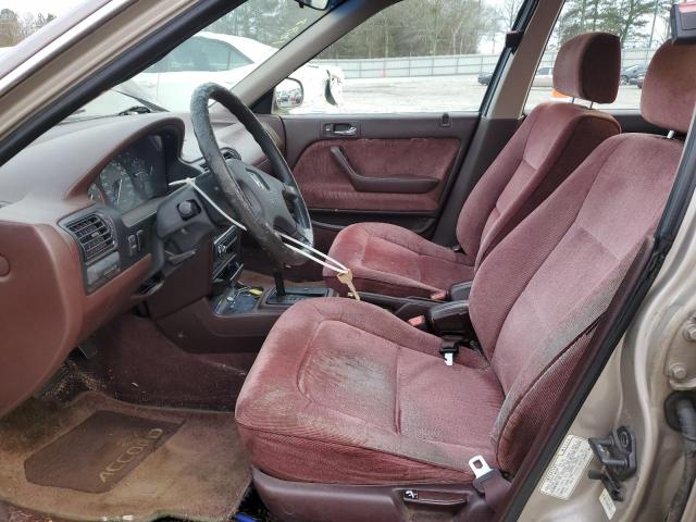 1HGCB7654MA070802 - 1991 HONDA ACCORD LX TAN photo 7