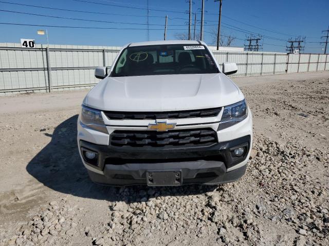 1GCGSCEN5M1230163 - 2021 CHEVROLET COLORADO LT WHITE photo 5