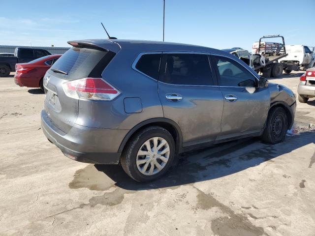 KNMAT2MV4FP585940 - 2015 NISSAN ROGUE S SILVER photo 3