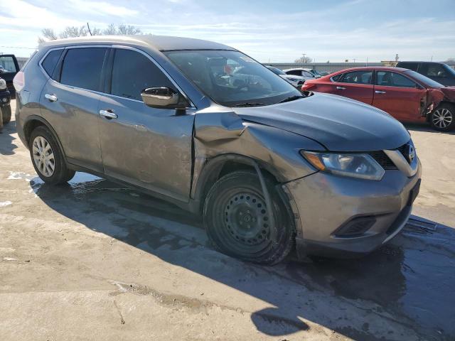 KNMAT2MV4FP585940 - 2015 NISSAN ROGUE S SILVER photo 4