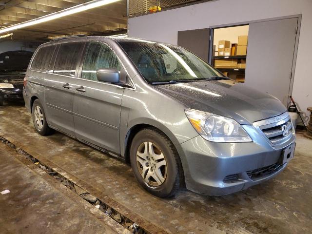 5FNRL38707B419494 - 2007 HONDA ODYSSEY EXL GRAY photo 4