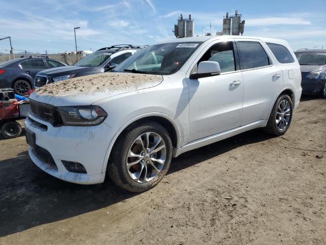 1C4RDHDG8KC675954 - 2019 DODGE DURANGO GT WHITE photo 1