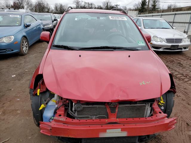 JS2YB5A31D6102306 - 2013 SUZUKI SX4 RED photo 5