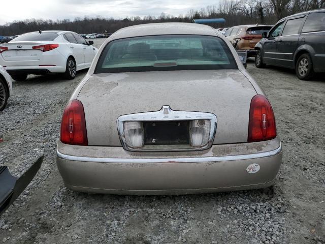 1LNHM81W4XY641720 - 1999 LINCOLN TOWN CAR EXECUTIVE Золотой фото 6
