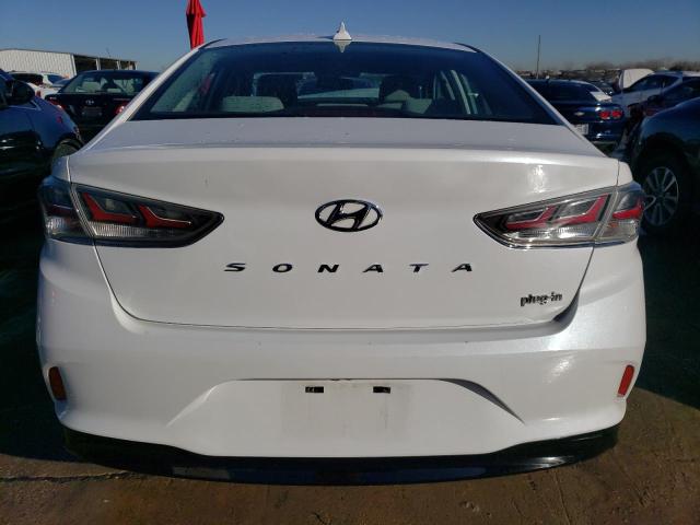 KMHE14L20KA093103 - 2019 HYUNDAI SONATA PLUG-IN HYBRID WHITE photo 6