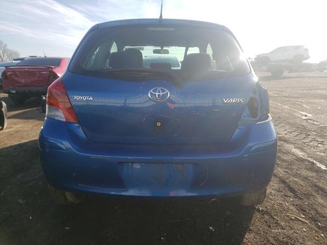 JTDJT903795258848 - 2009 TOYOTA YARIS BLUE photo 6