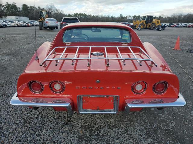 194371S106209 - 1971 CHEVROLET CORVETTE RED photo 6