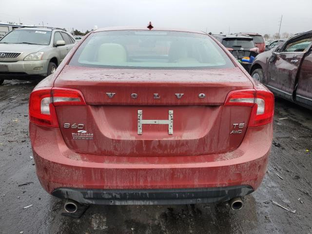 YV1612FH0D2221179 - 2013 VOLVO S60 T5 RED photo 6