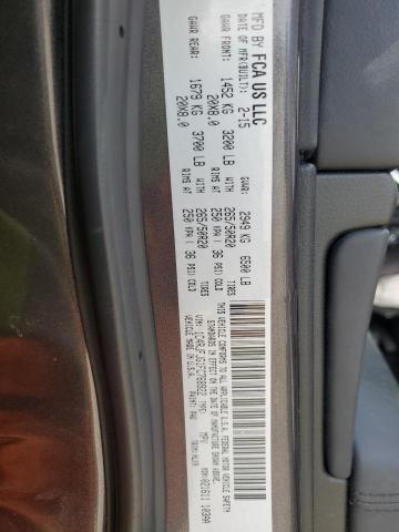 1C4RJFJG1FC768922 - 2015 JEEP GRAND CHER SUMMIT გრაფიტი ფოტო 12