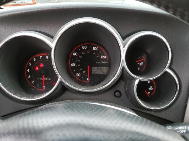 2T1KR32E97C678125 - 2007 TOYOTA COROLLA MA XR BLACK photo 9