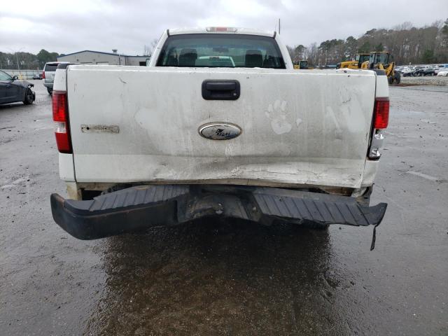 1FTRF12217KD55297 - 2007 FORD F150 WHITE photo 6