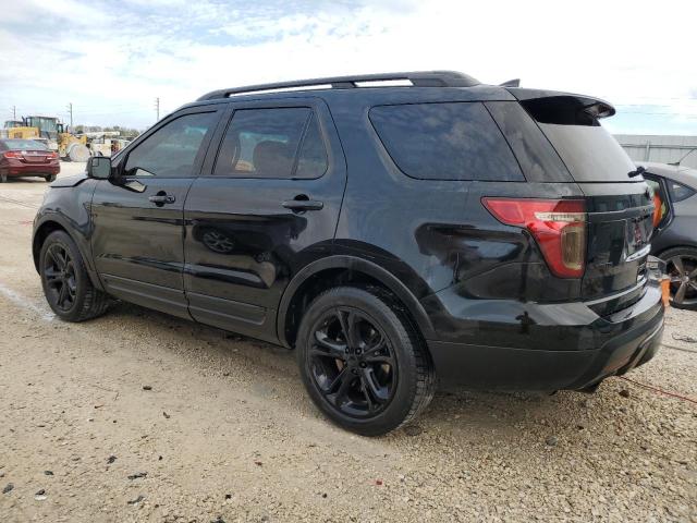 1FM5K7F85EGB15712 - 2014 FORD EXPLORER LIMITED BLACK photo 2