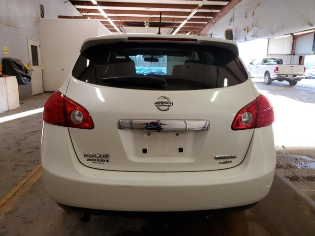 JN8AS5MV0DW656806 - 2013 NISSAN ROGUE S WHITE photo 6